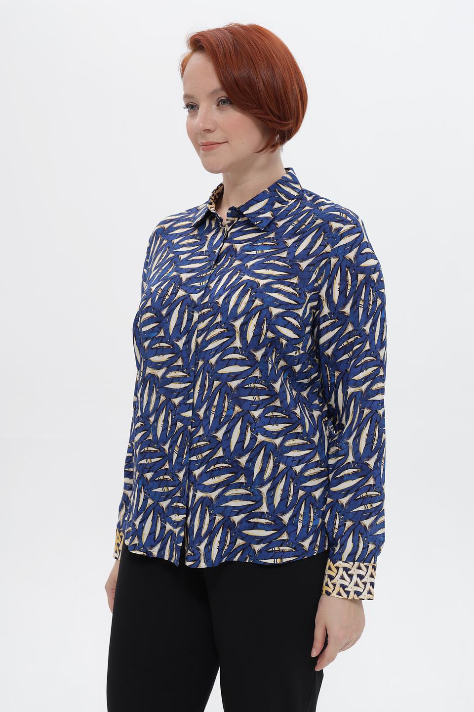 Блузка Sommer mann с принтом