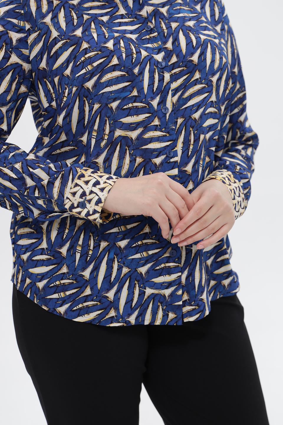 Блузка Sommer mann с принтом