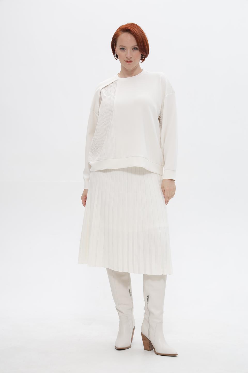 Пуловер Tuzzi с фактурной вставкой