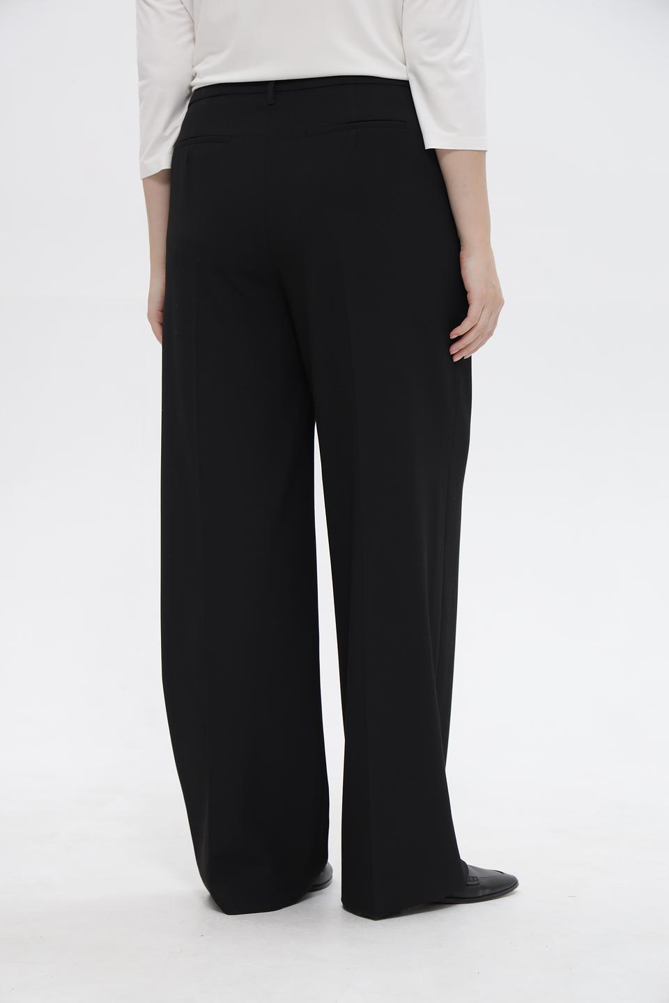 Брюки клёш Luisa Cerano чёрные