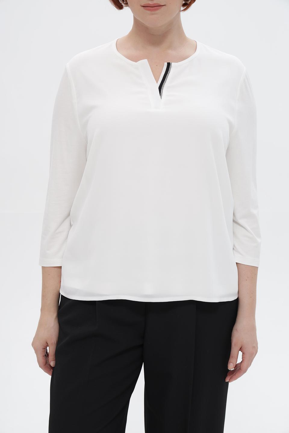 Блузка Frank Walder с V-образным вырезом