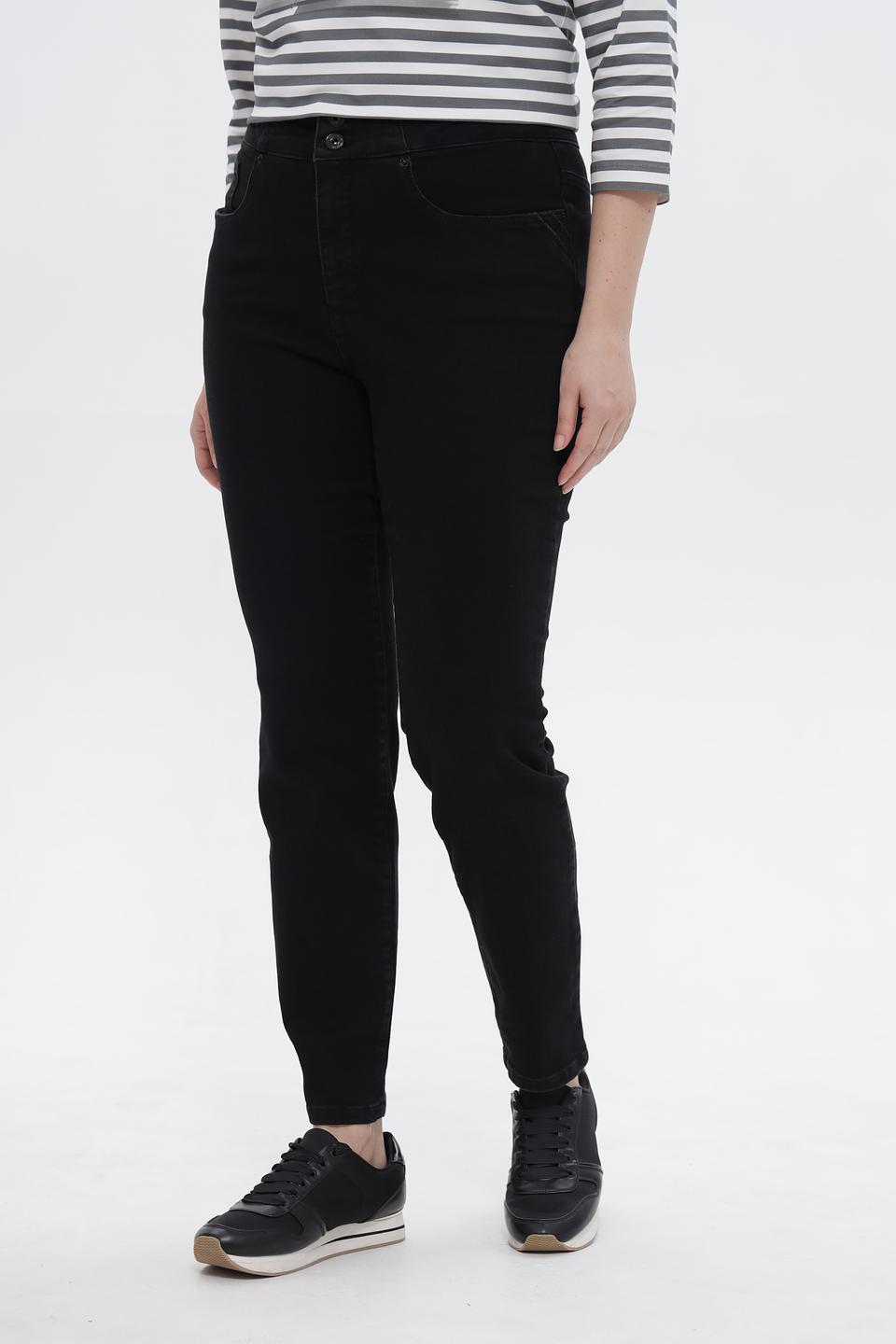 Джинсы скинни Marc Aurel черные