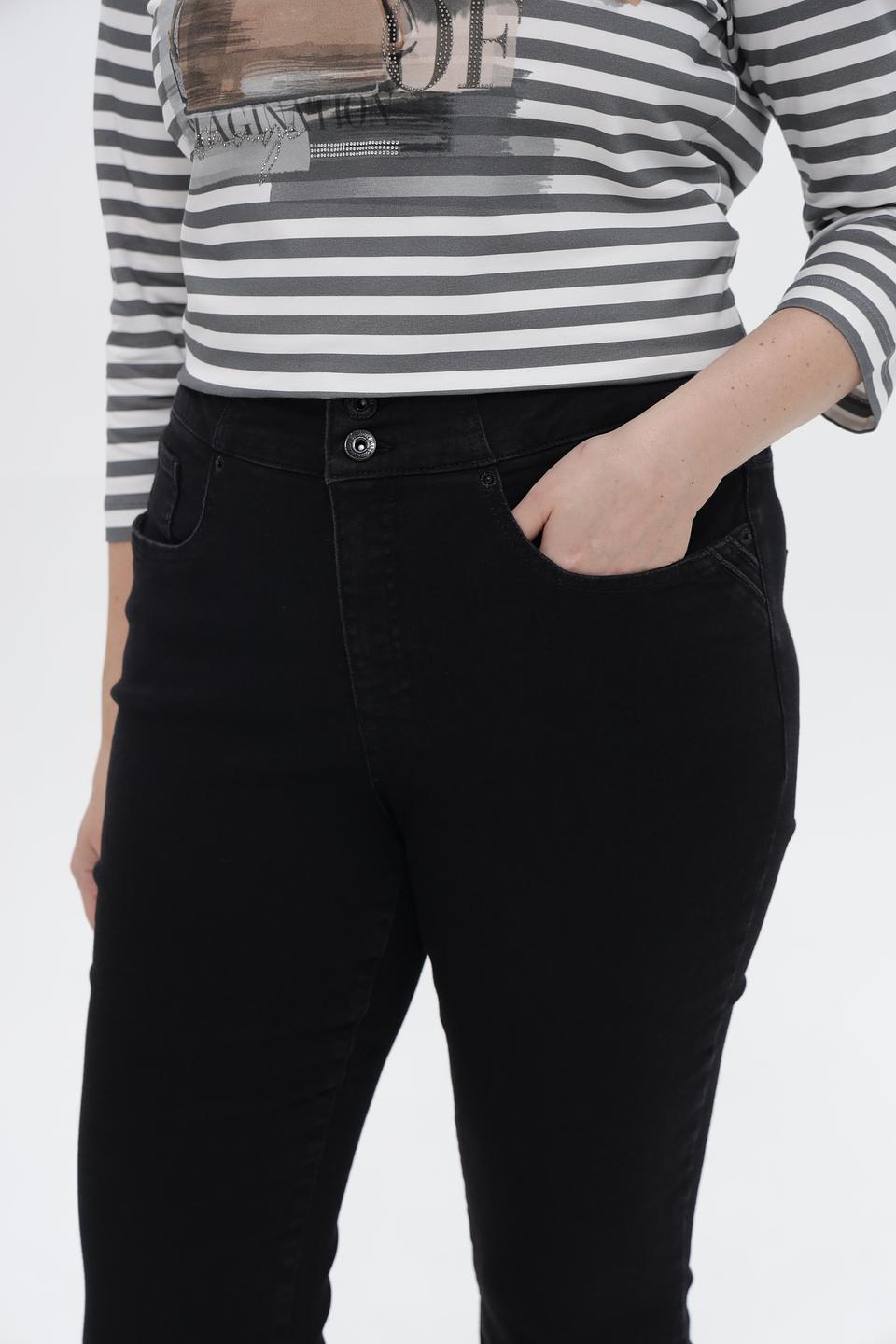 Джинсы скинни Marc Aurel черные