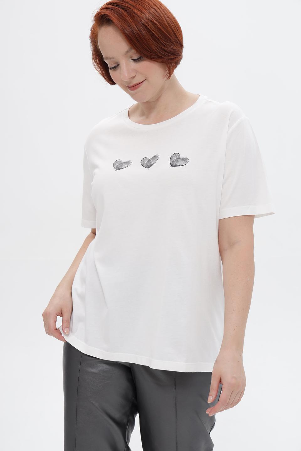 Футболка Marc Aurel с сердцами