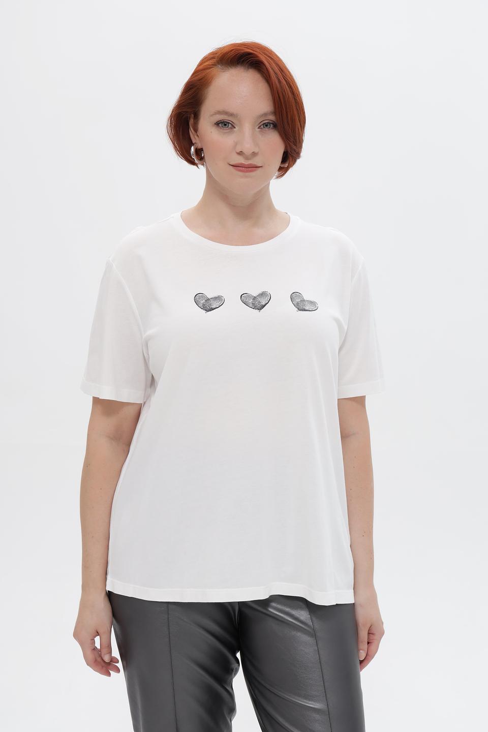 Футболка Marc Aurel с сердцами