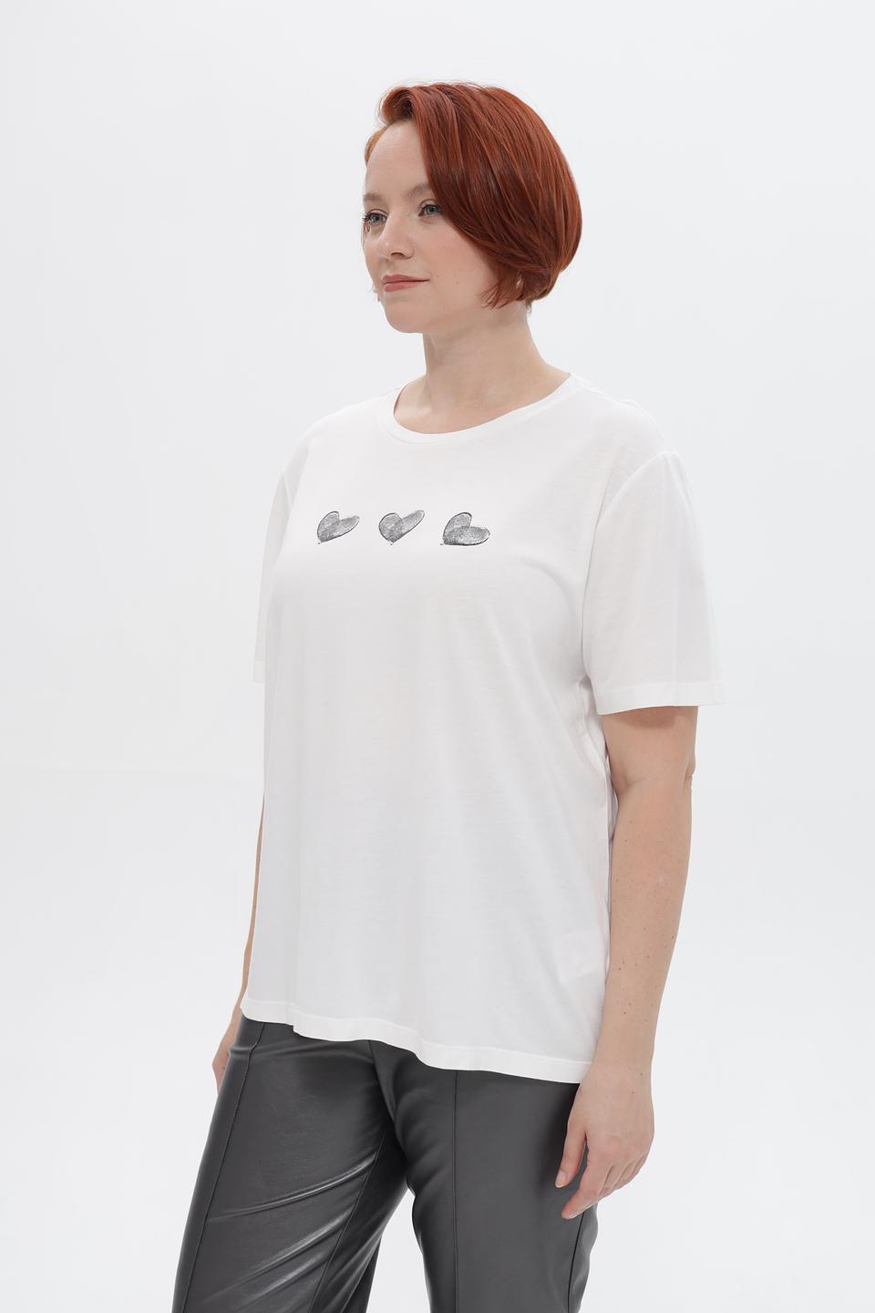 Футболка Marc Aurel с сердцами