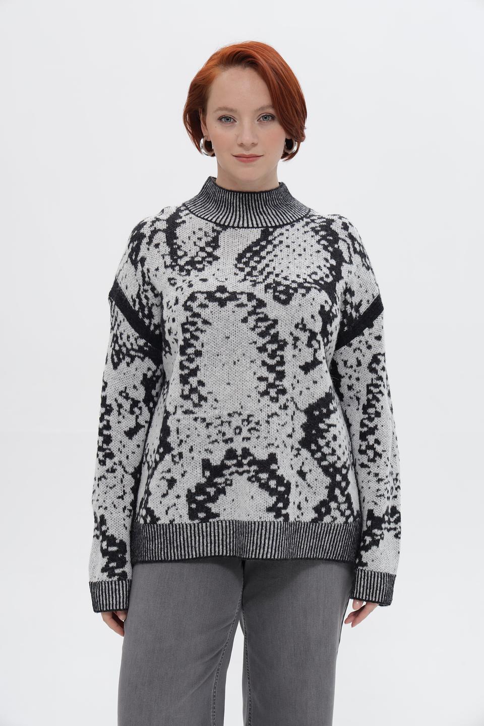 Пуловер Marc Aurel с принтом