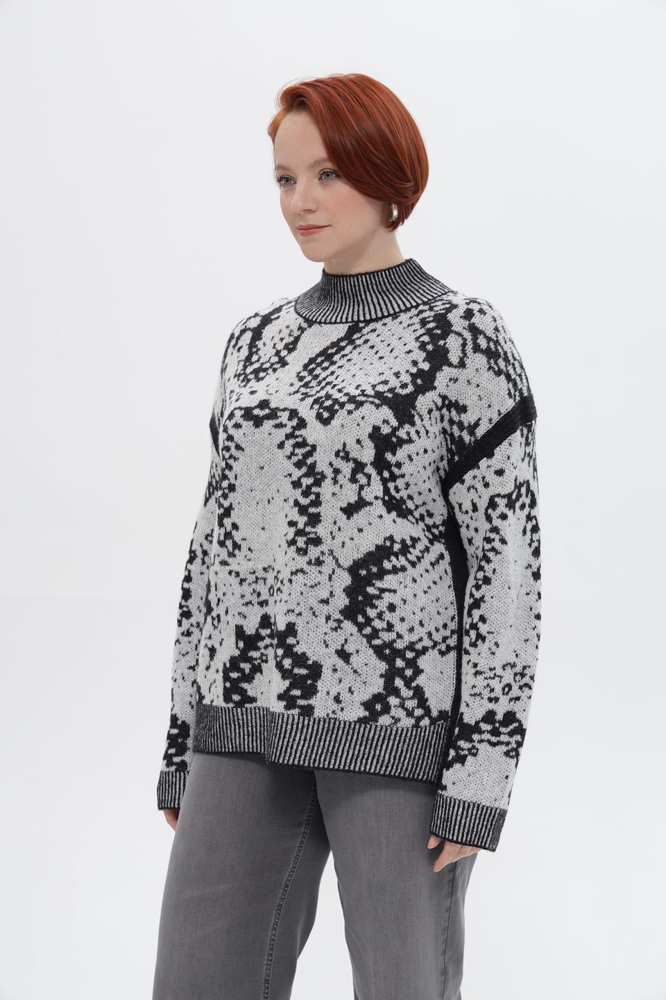 Пуловер Marc Aurel с принтом