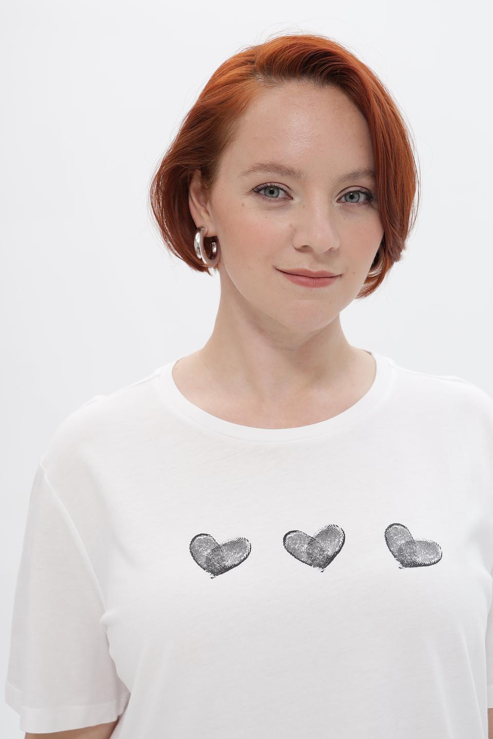 Футболка Marc Aurel с сердцами
