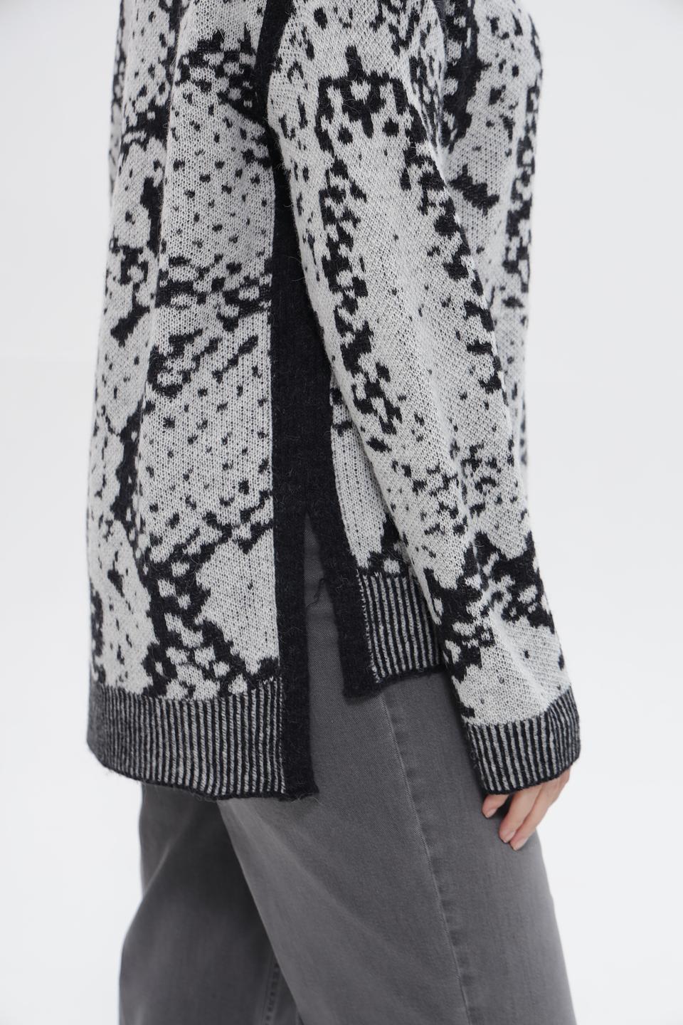 Пуловер Marc Aurel с принтом