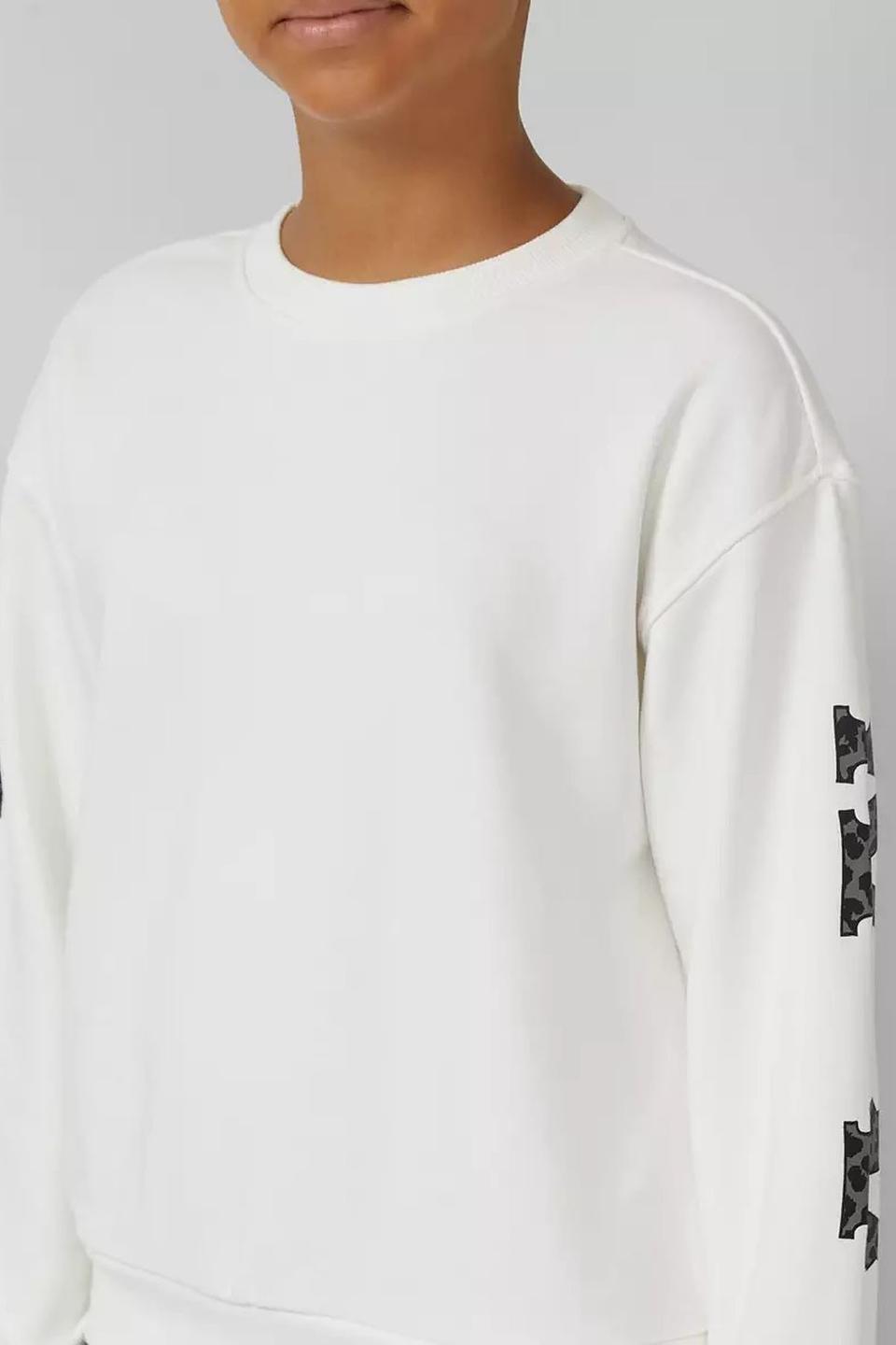 Джемпер s.Oliver дев. с принтом белый