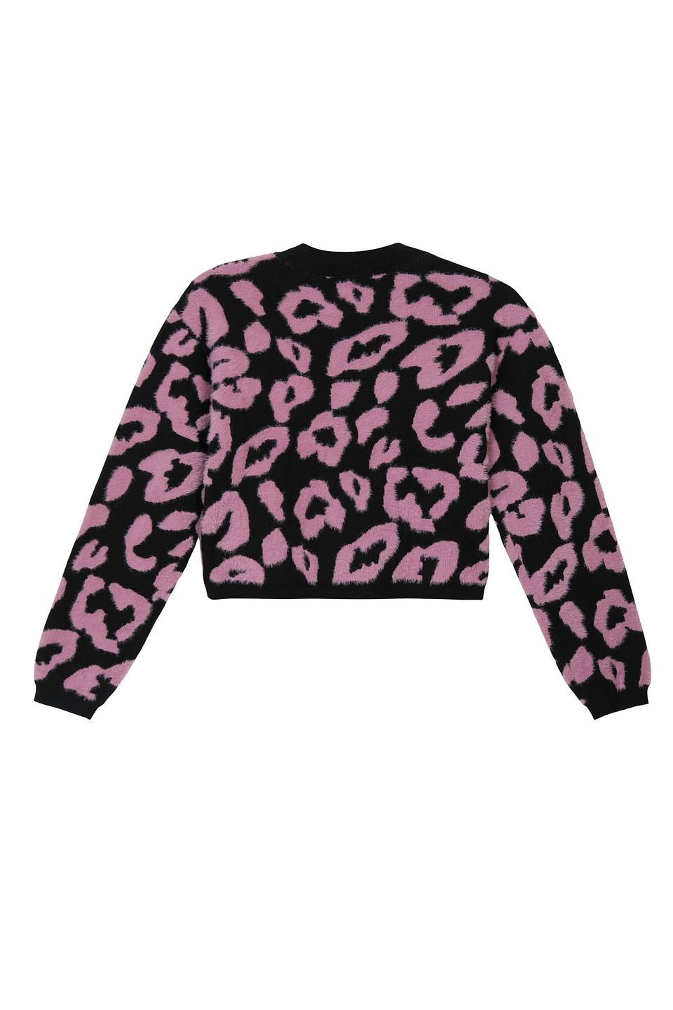 Джемпер s.Oliver дев. с леопардовым принтом