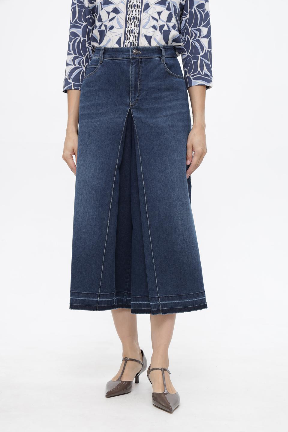 Джинсы-кюлоты Gardeur синие