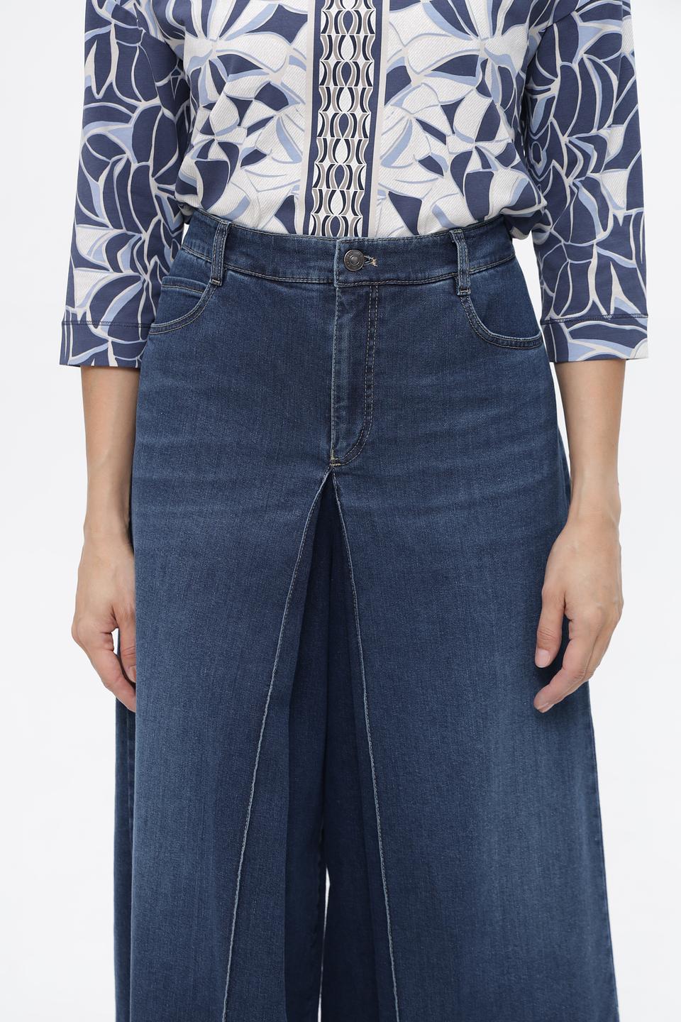 Джинсы-кюлоты Gardeur синие