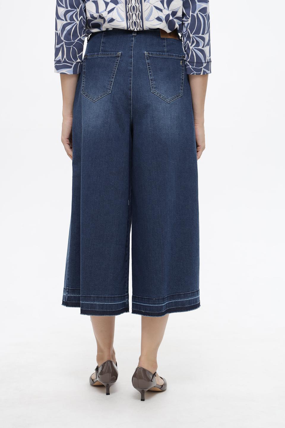 Джинсы-кюлоты Gardeur синие