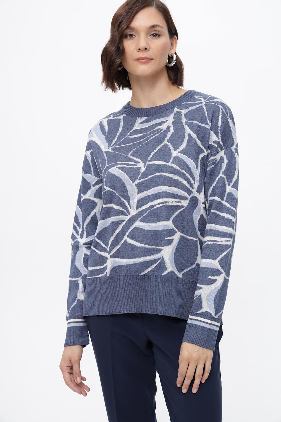 Пуловер Olsen с принтом