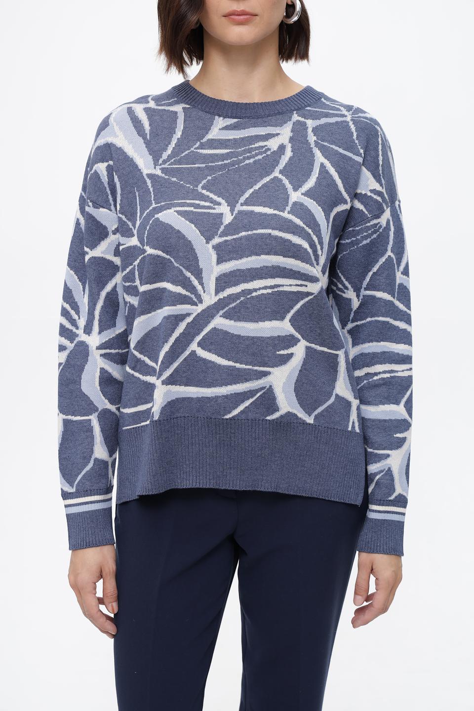 Пуловер Olsen с принтом