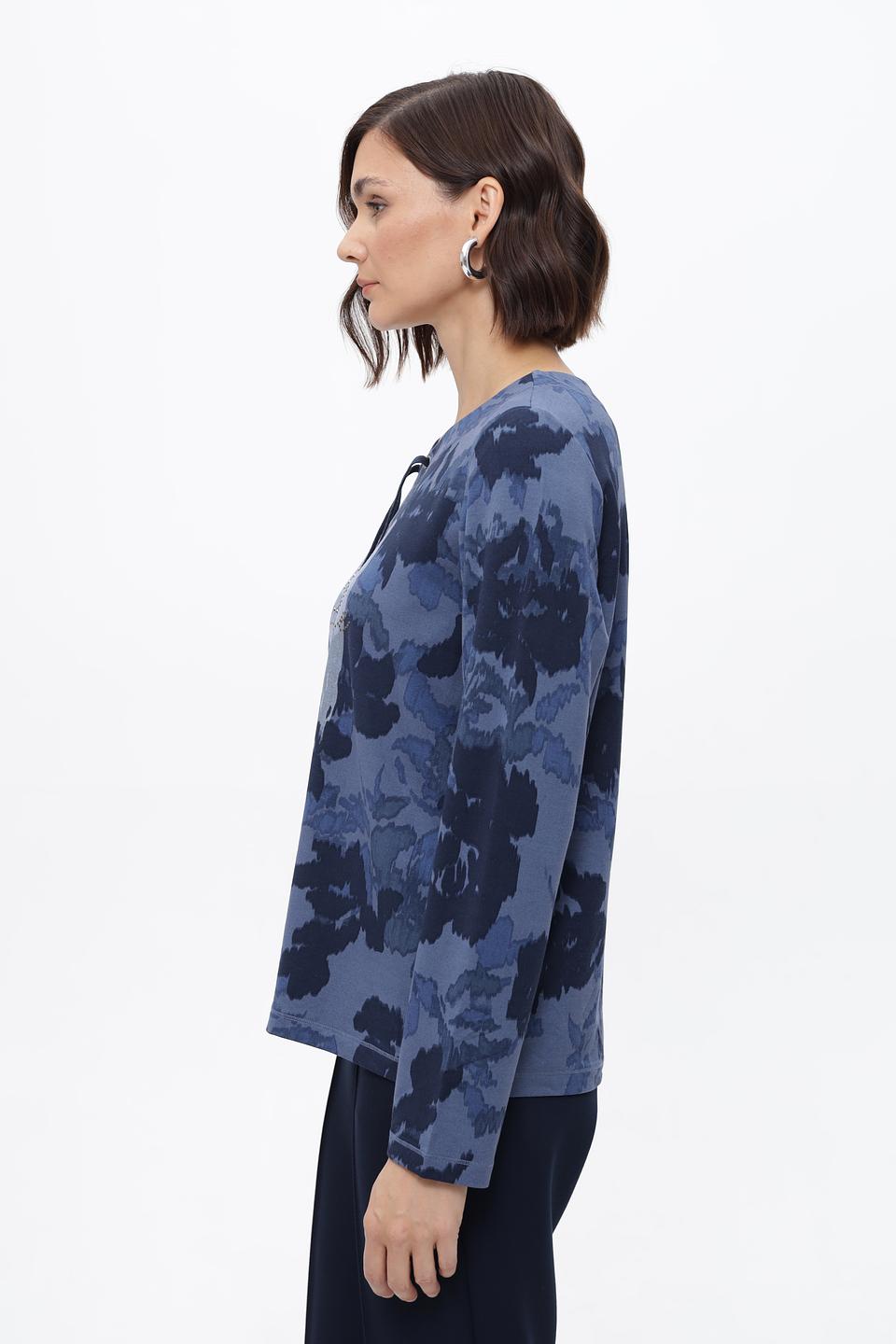 Пуловер Olsen с принтом