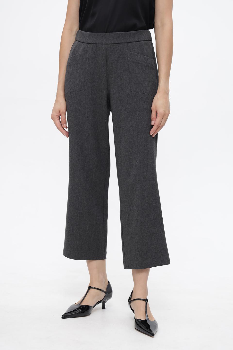 Брюки кюлоты Anna Montana серые