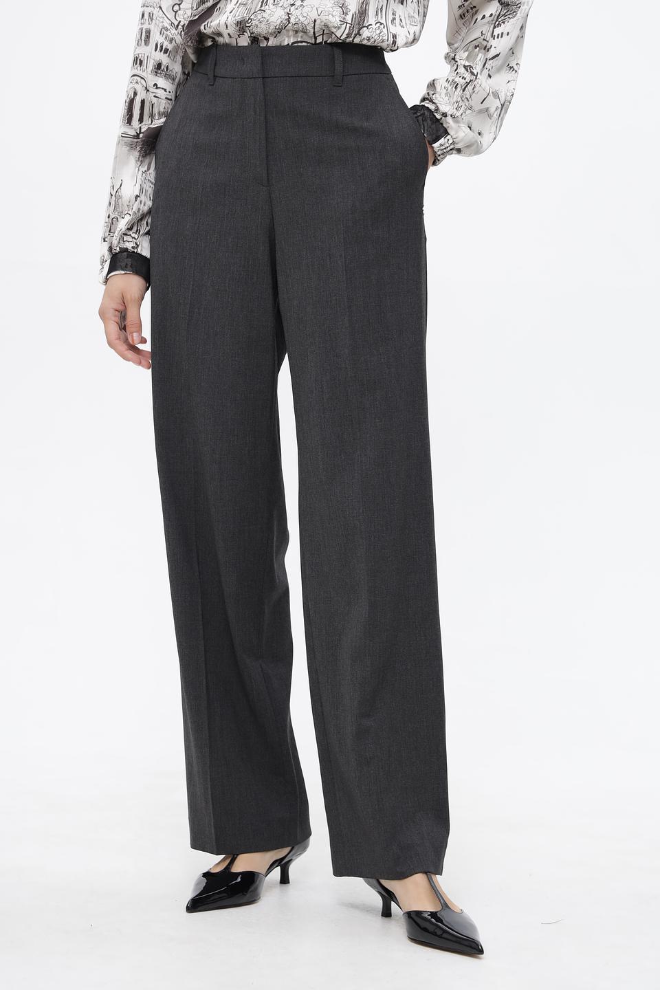 Брюки классические Marc Cain серые