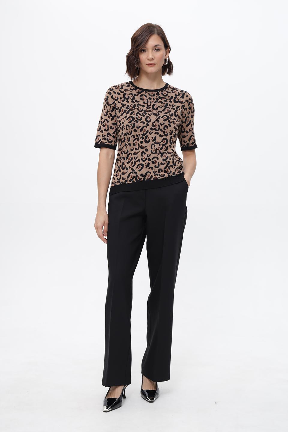 Брюки классические More and More черные