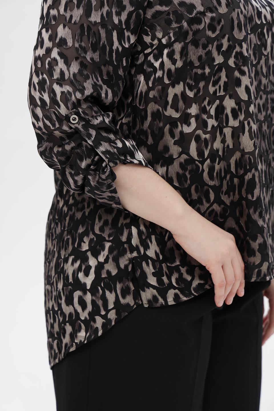 Блузка Doris Streich леопард