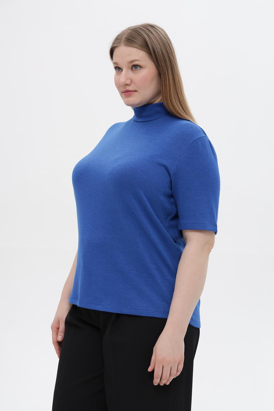 Пуловер Steilmann с горловиной коброй, синий