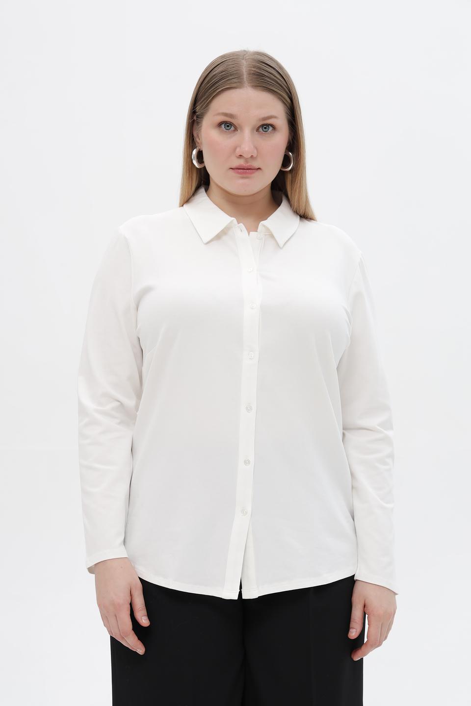 Блузка Lebek с длинным рукавом