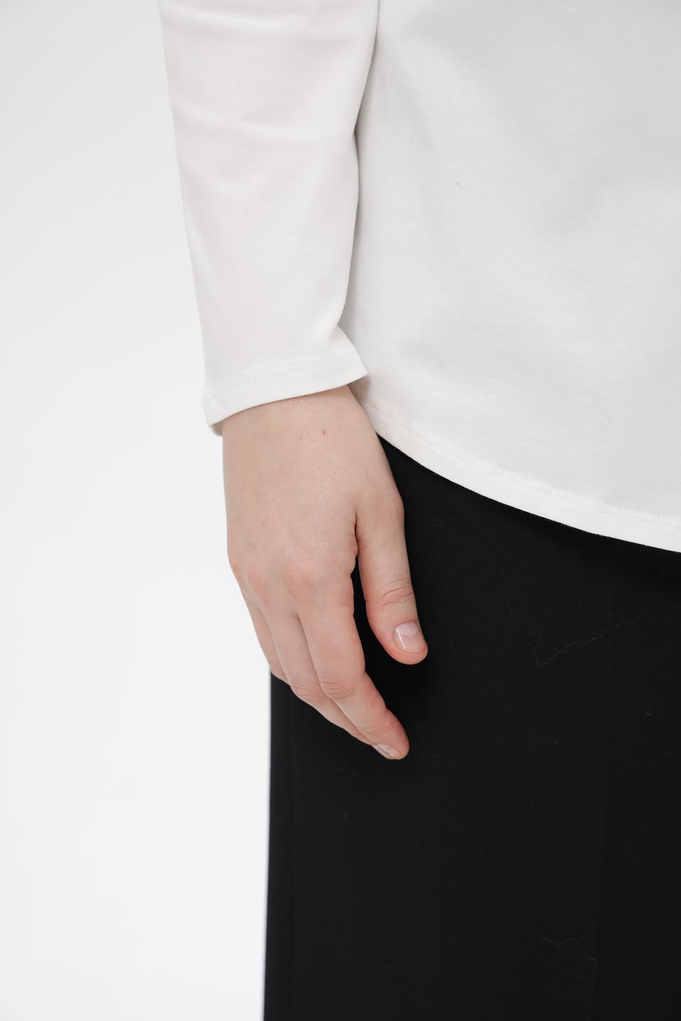 Блузка Lebek с длинным рукавом