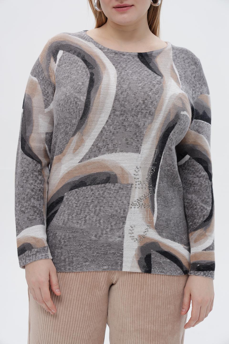 Пуловер Rabe collection с узором