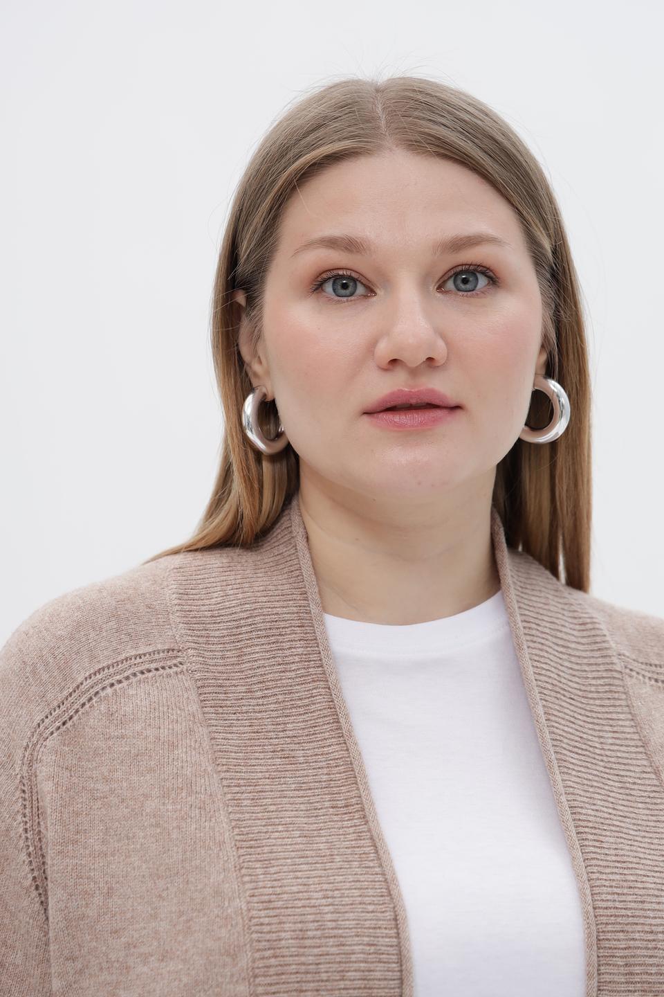 Кардиган Rabe collection бежевый