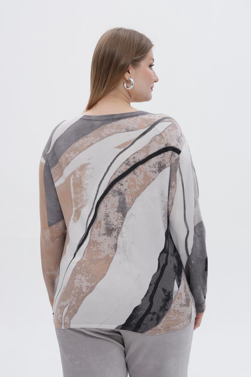 Пуловер Rabe collection с принтом