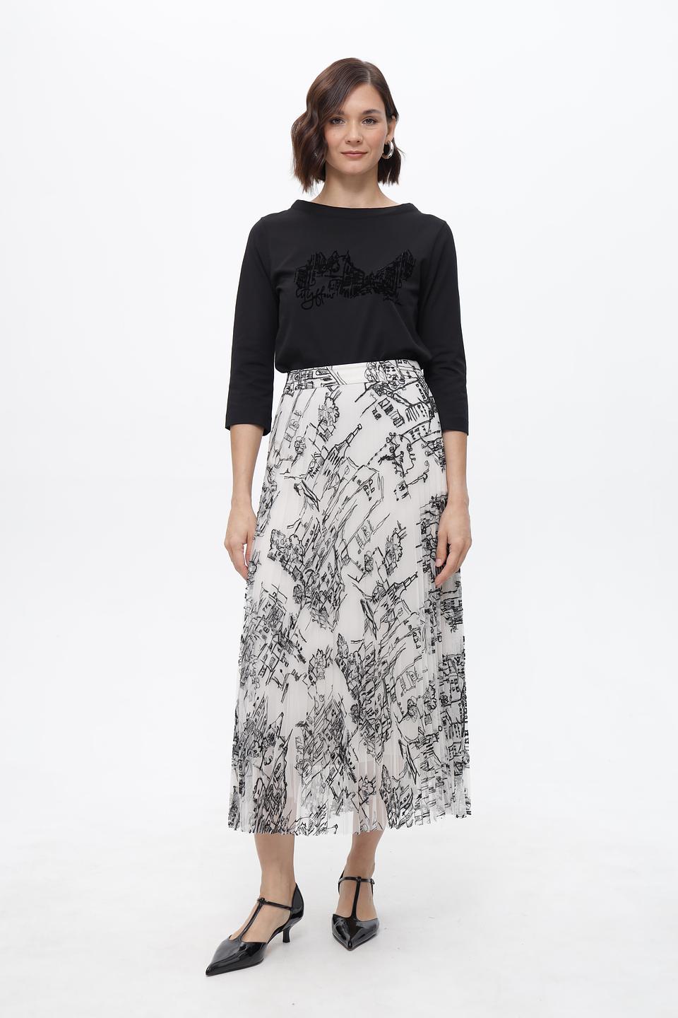 Юбка Marc Cain с принтом