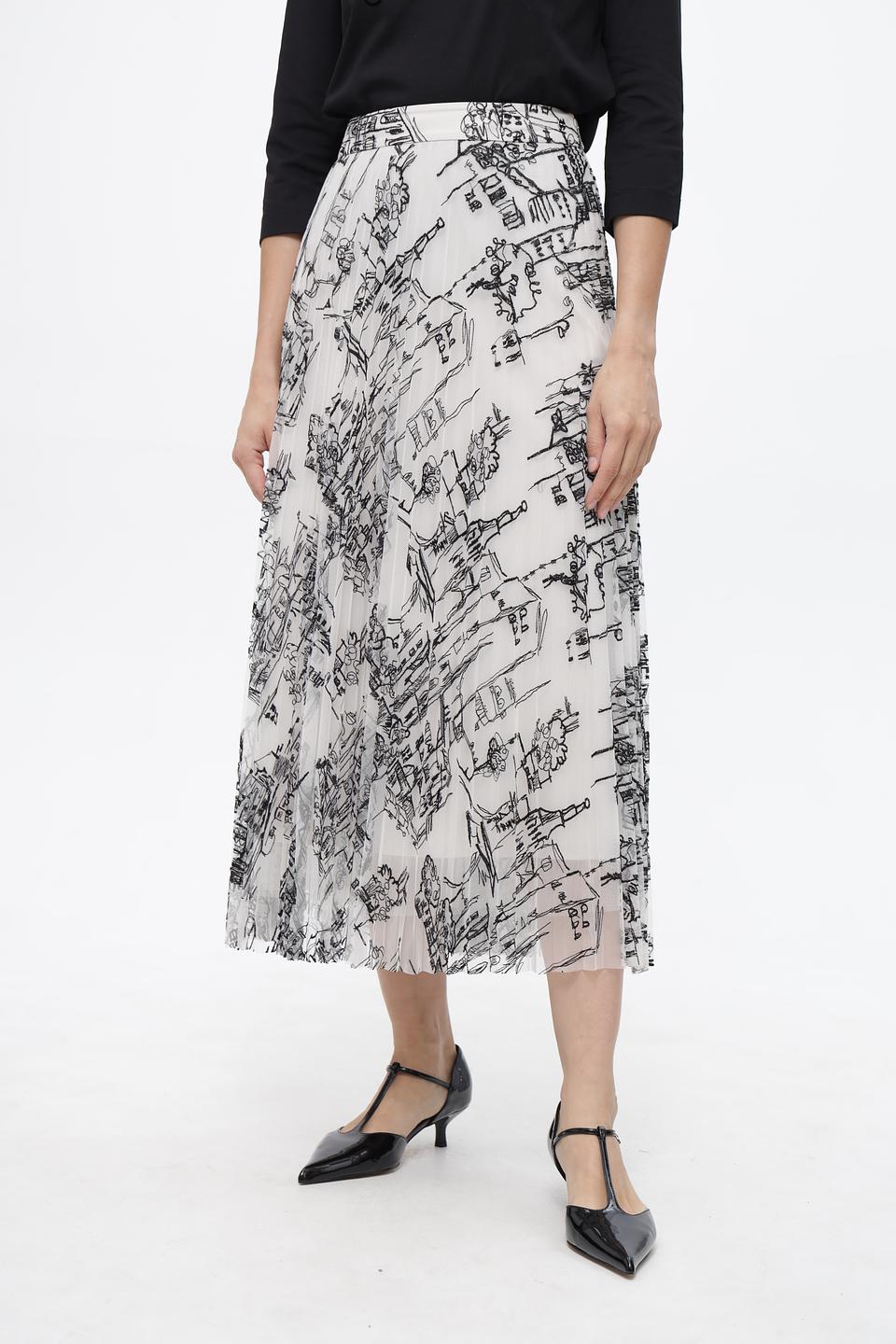 Юбка Marc Cain с принтом