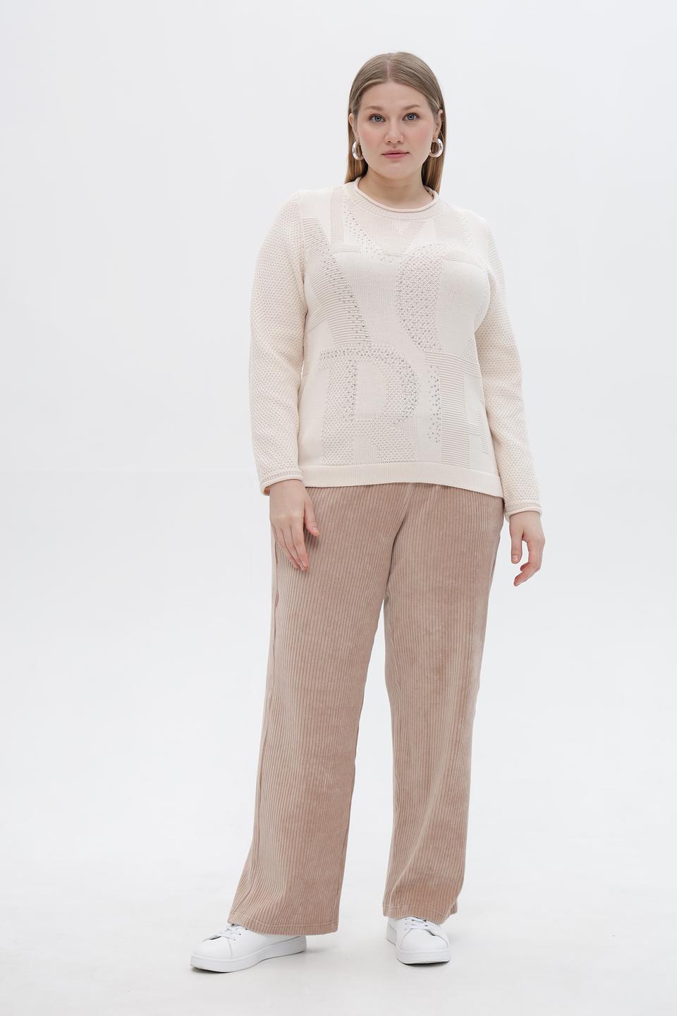 Пуловер Rabe collection с узором