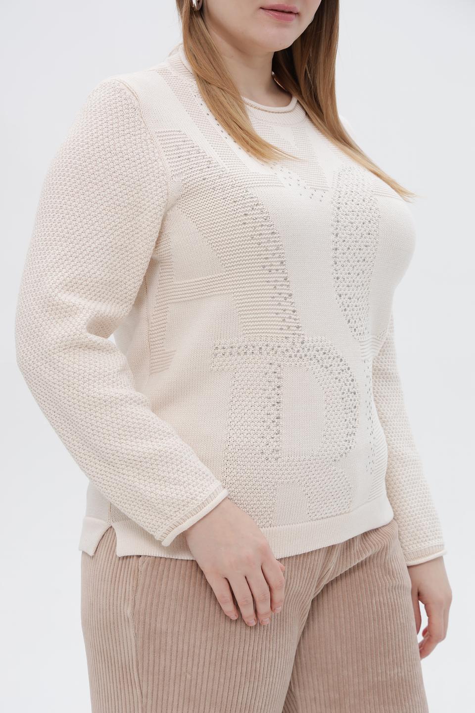 Пуловер Rabe collection с узором