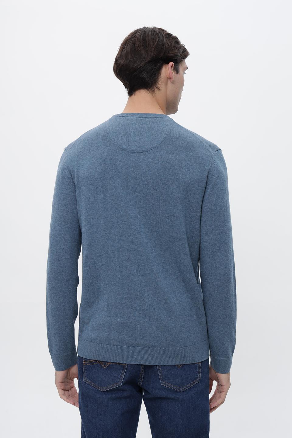 Джемпер Tom Tailor мужской голубой