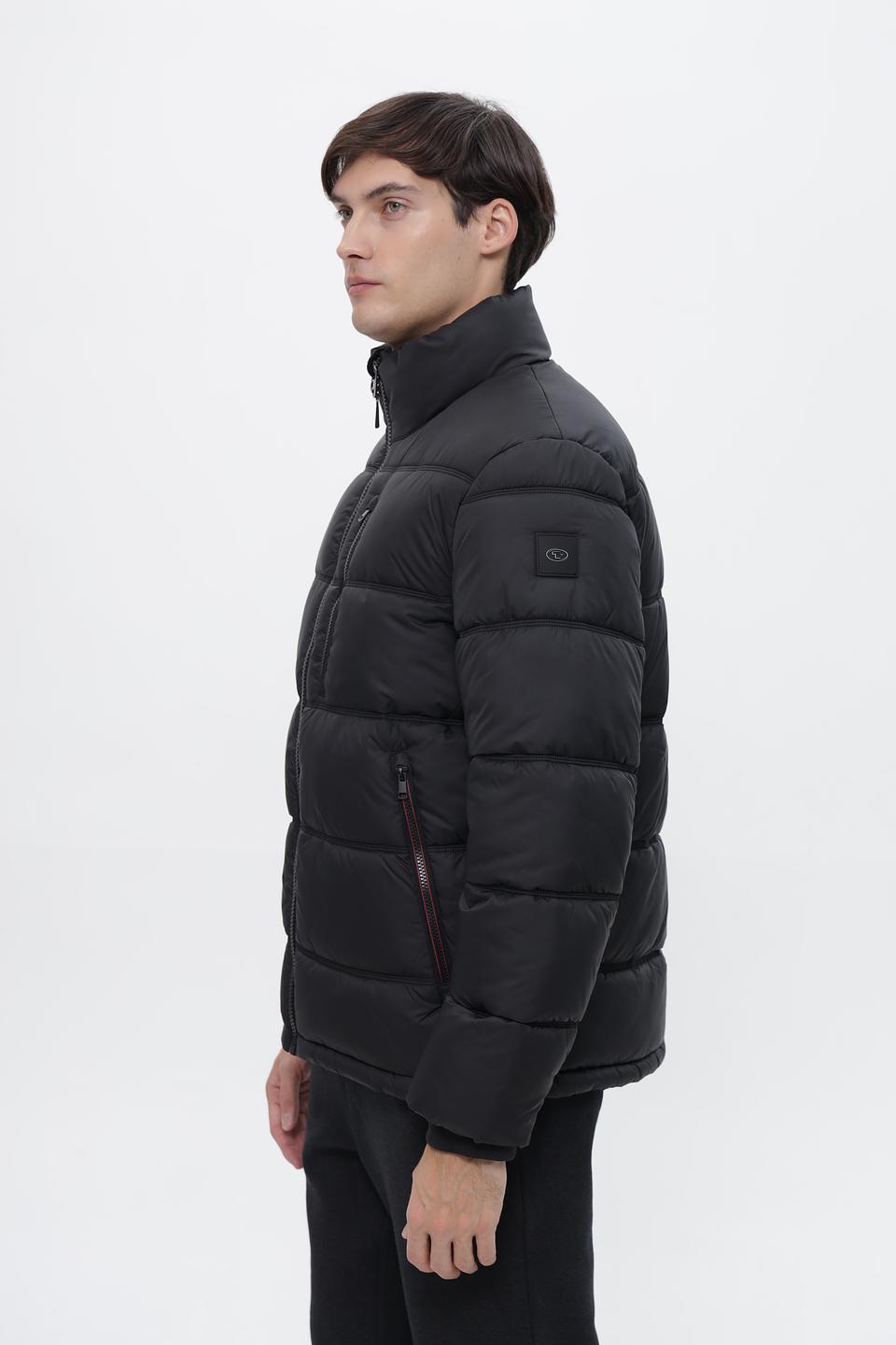 Куртка Tom Tailor стеганая чёрная