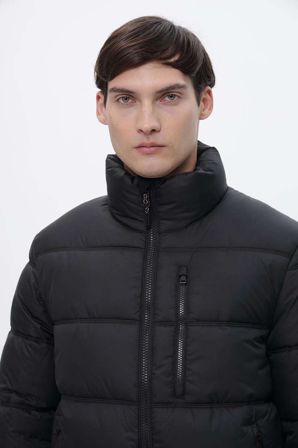 Куртка Tom Tailor стеганая чёрная