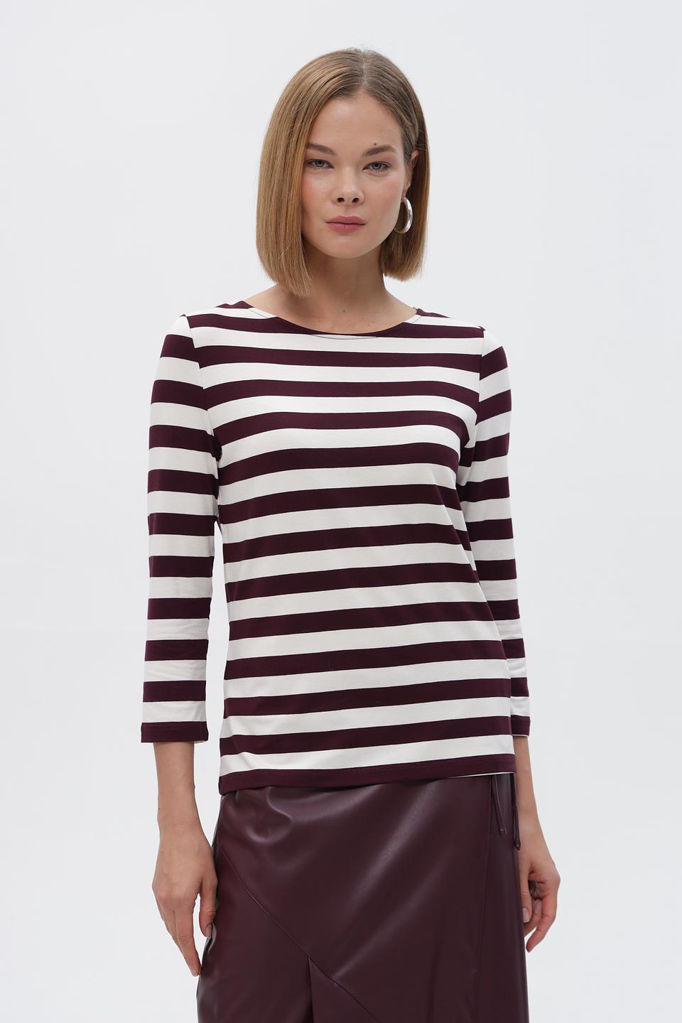 Блузка More and More в полоску