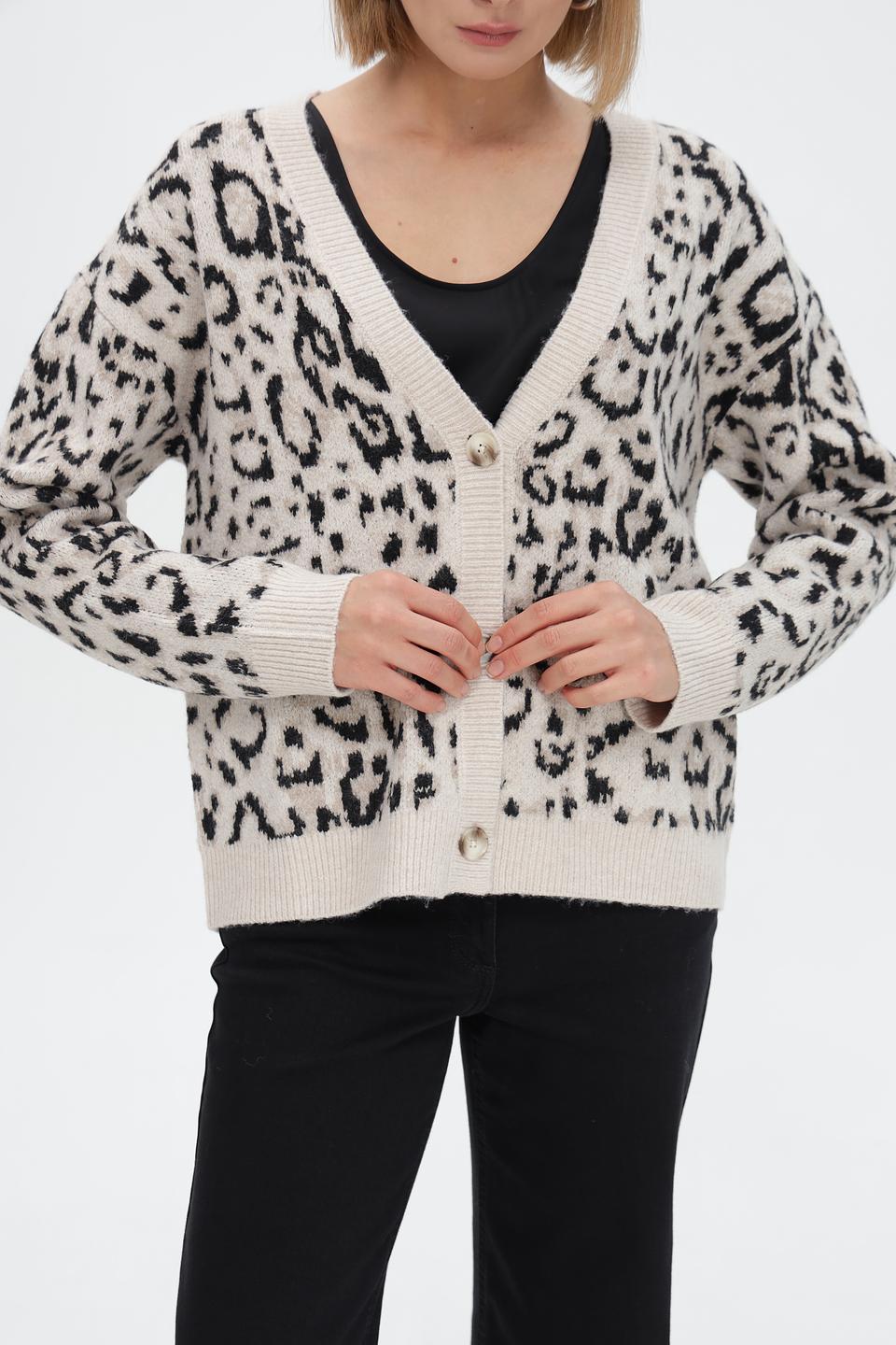 Жакет Broadway с леопардовым принтом