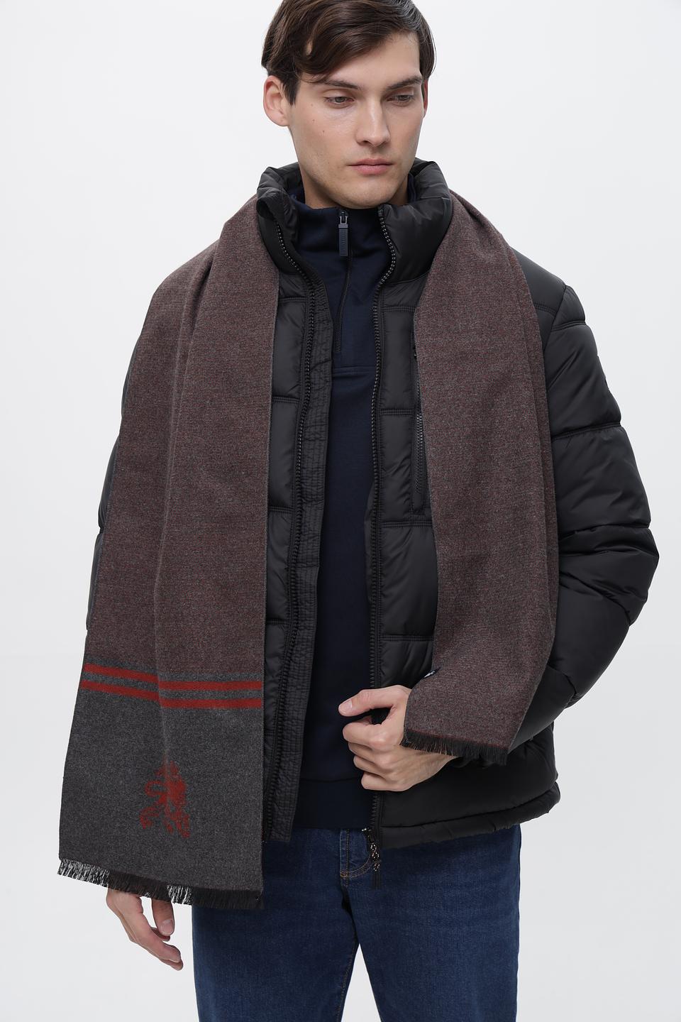 Шарф Lerros коричневый в клетку