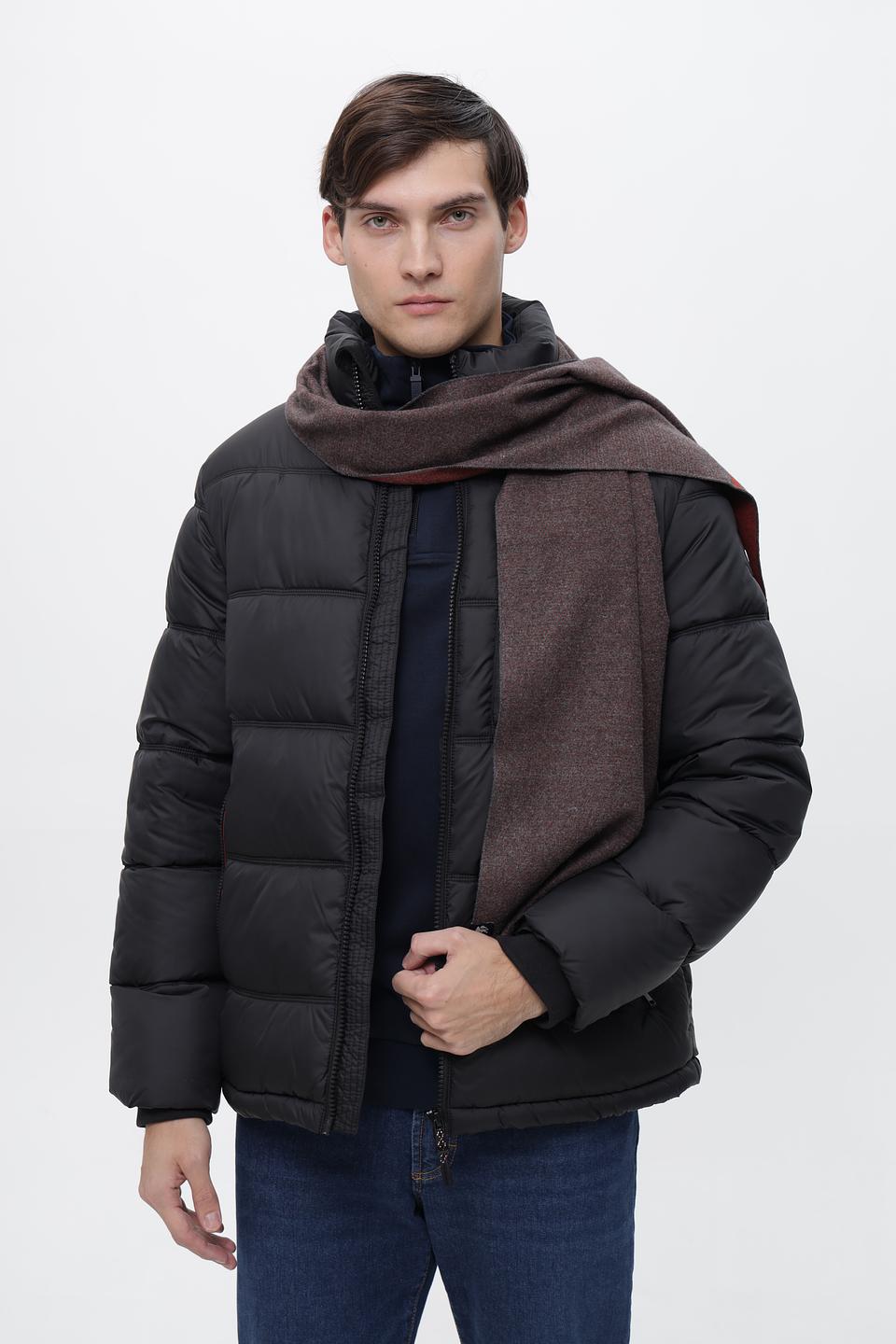 Шарф Lerros коричневый в клетку