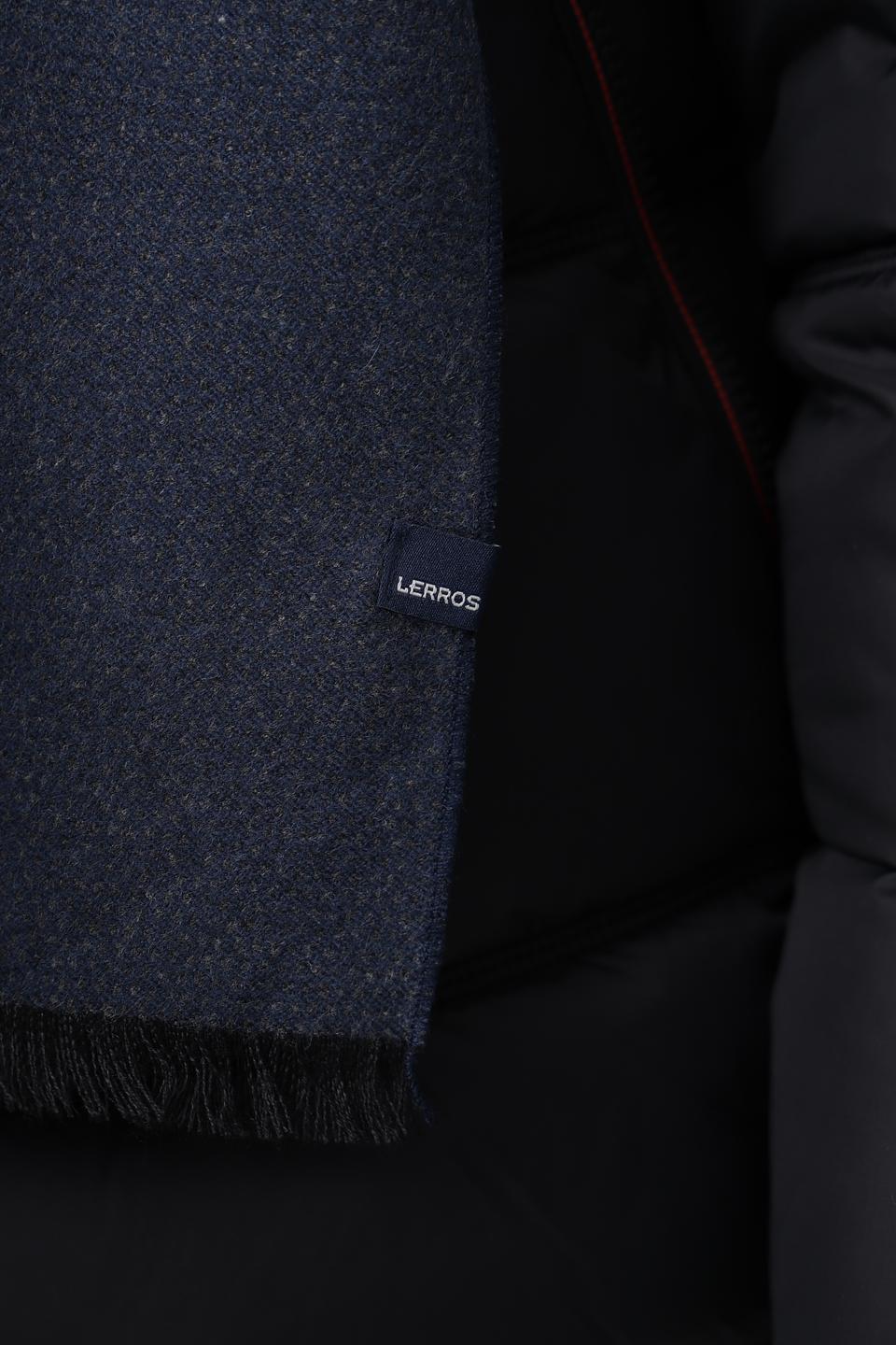 Шарф Lerros мужской синий с серым