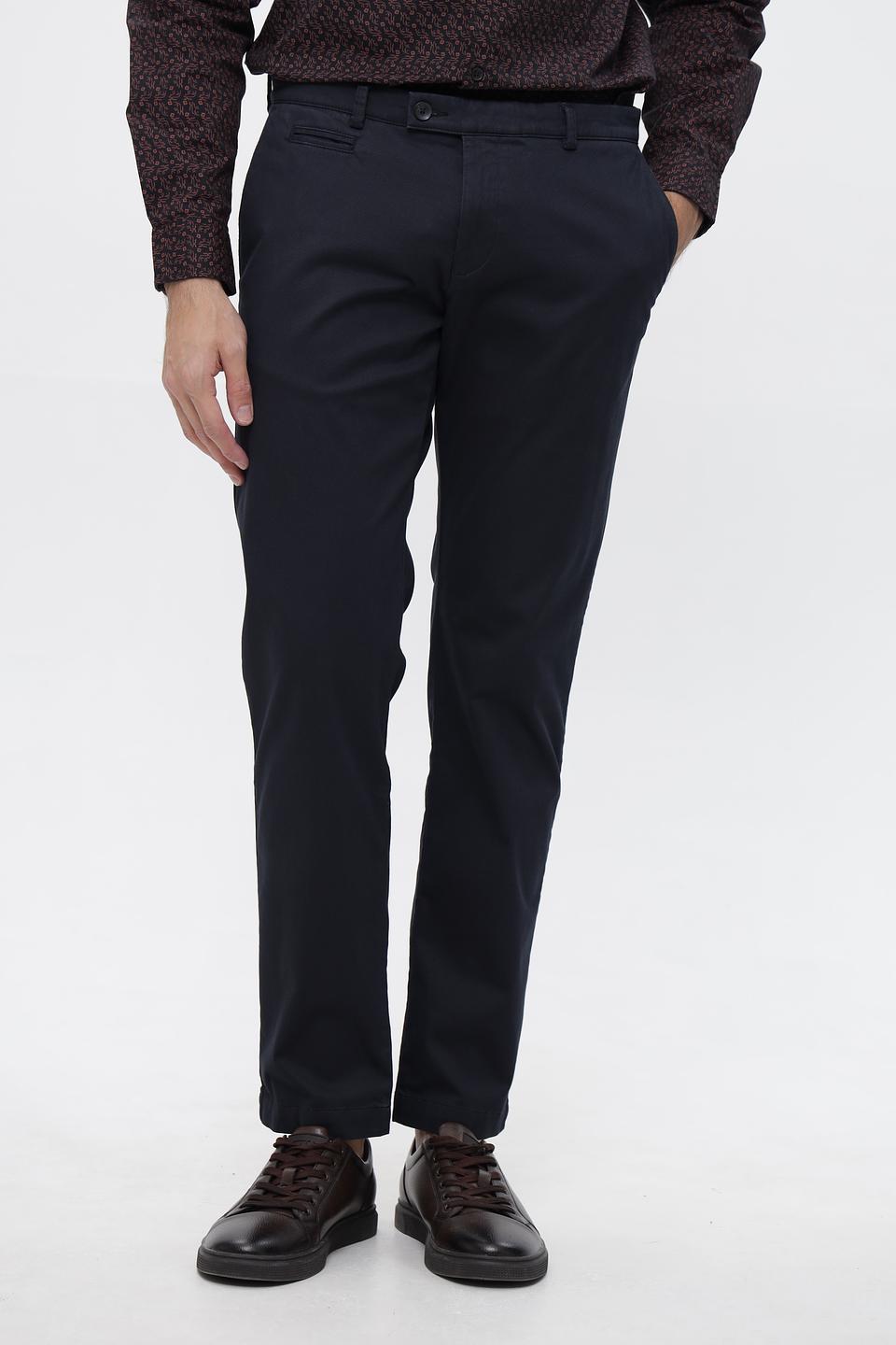 Брюки классические Bugatti темно-синие