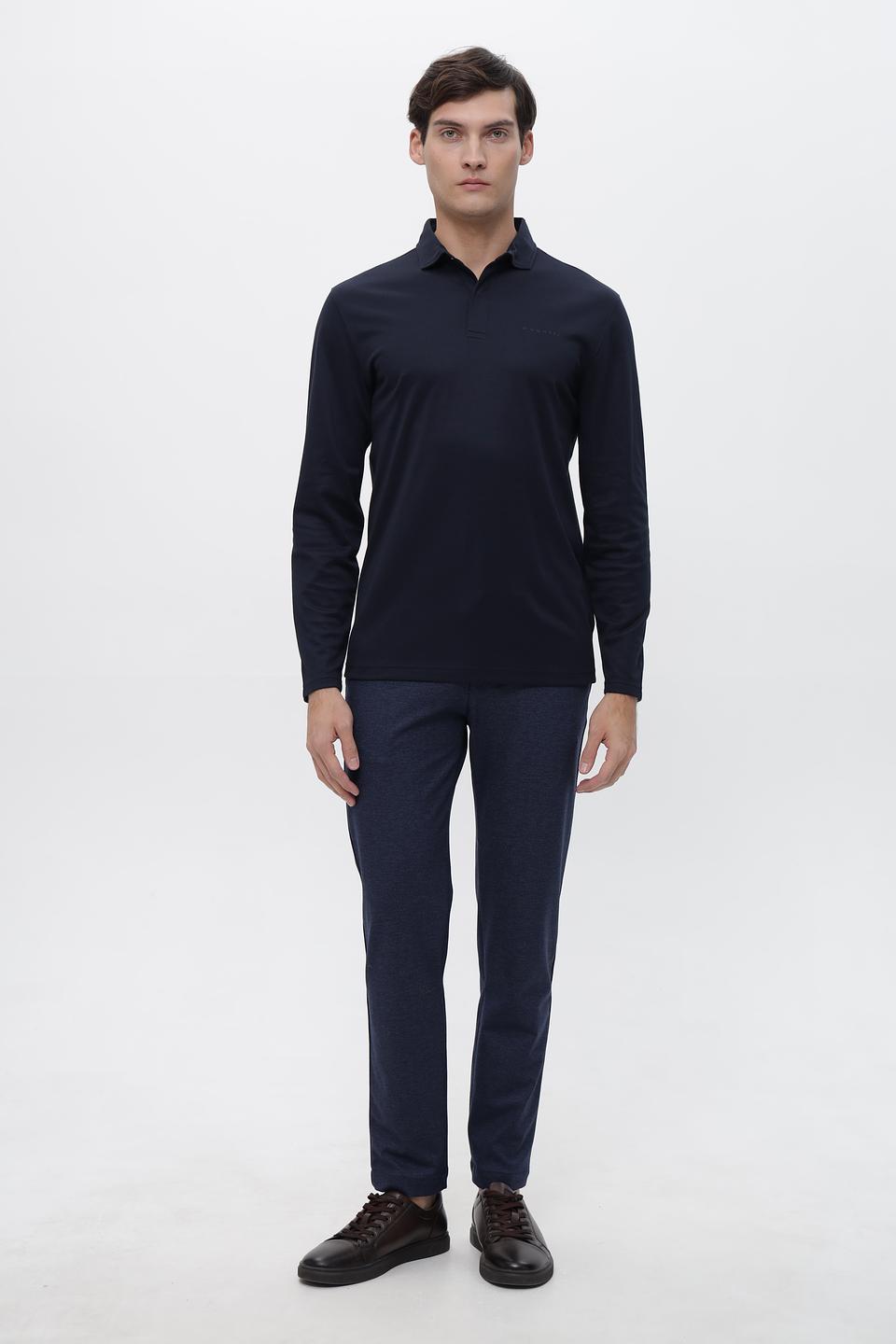 Поло Bugatti с длинным рукавом