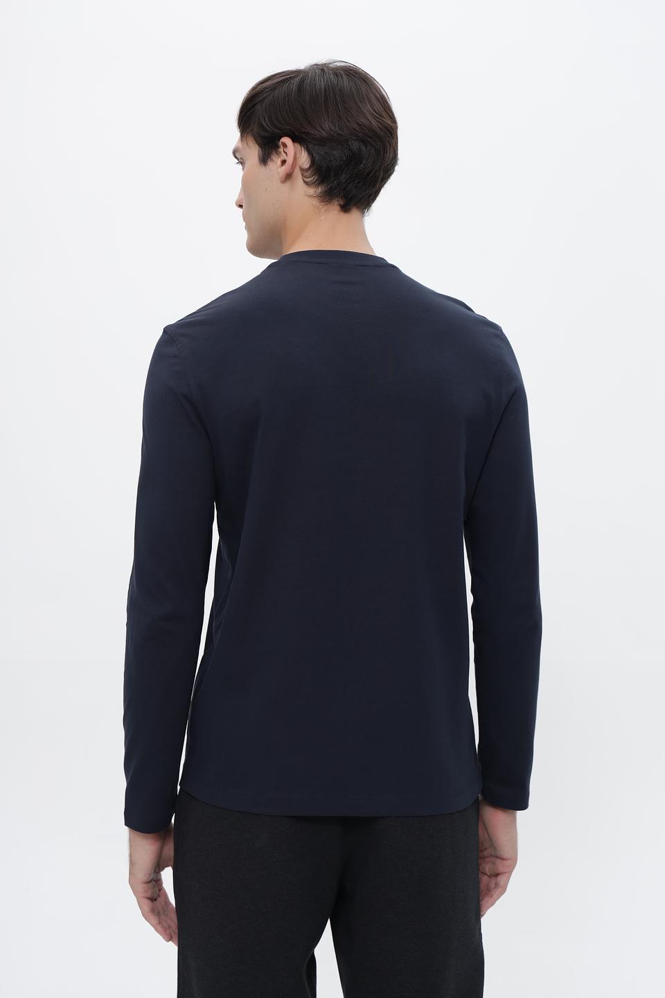 Лонгслив Bugatti темно-синий