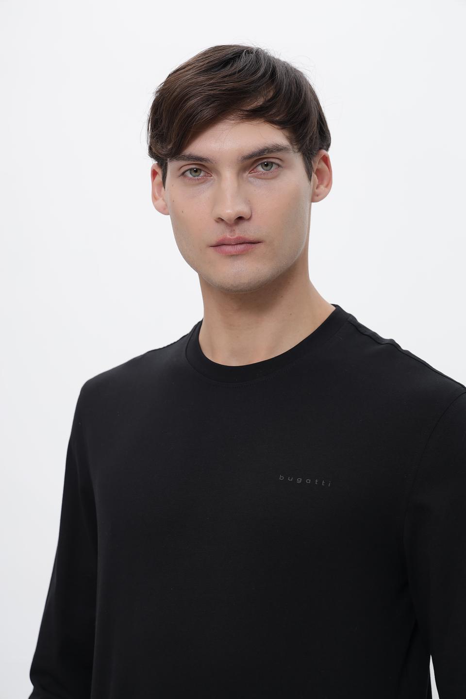 Лонгслив Bugatti чёрный