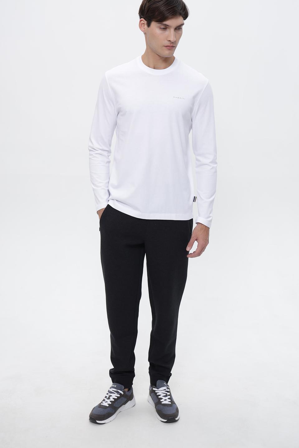 Лонгслив Bugatti белый