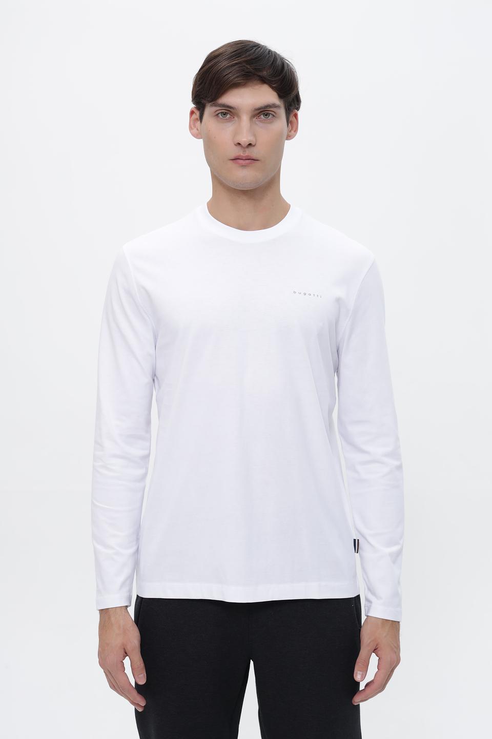 Лонгслив Bugatti белый